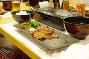 伊達の牛たん本舗で昼食